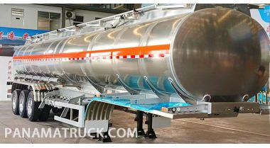 3 Axle Aluminum Tanker Trailer will be Shipped to Panama