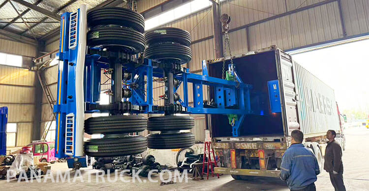 20ft Gooseneck Container Trailer Price for Sale in Panama Almirante