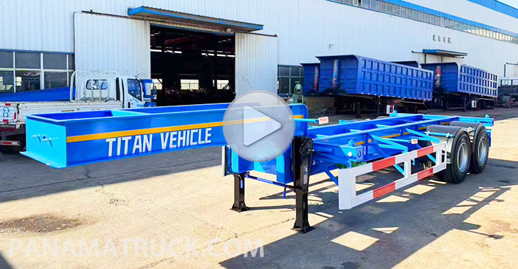 20ft Gooseneck Container Trailer Price for Sale in Panama Almirante