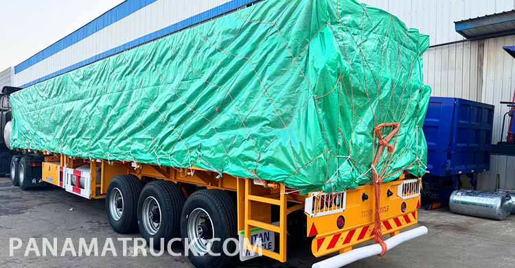 3 Axle Flatbed Trailer for Sale in Panama