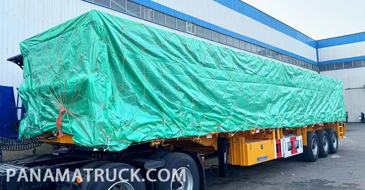 3 Axle Flatbed Trailer for Sale in Panama