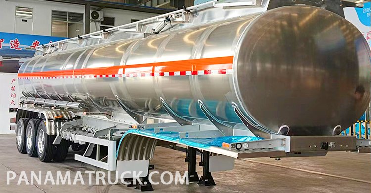3 Axle Aluminum Tanker Trailer for Sale in Panama