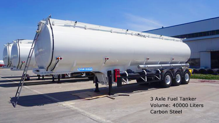 40000 Liters Petrol Tanker Trailer for Sale in Panama