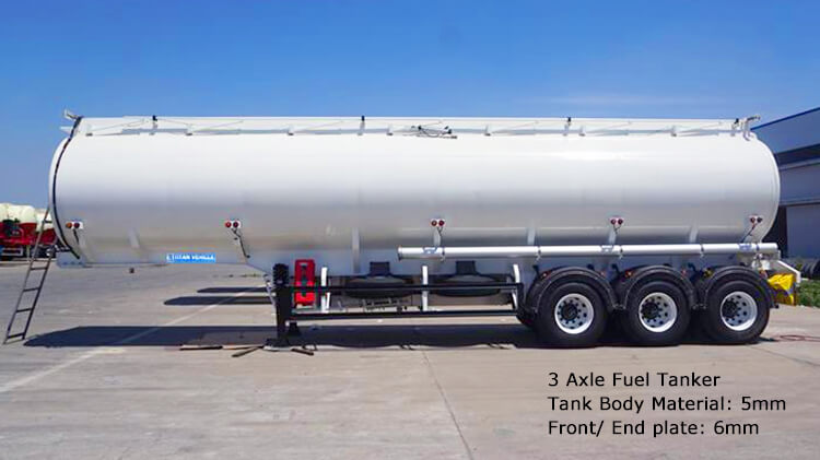 40000 Liters Petrol Tanker Trailer for Sale in Panama