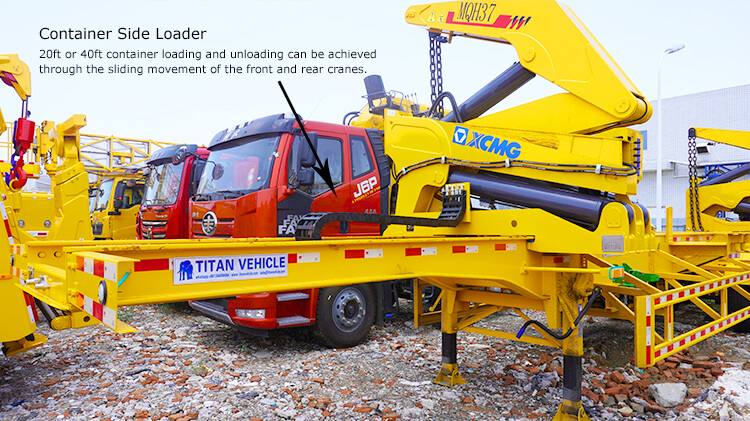 37ton 40ft Container Side Loader Trailer for Sale in Panama