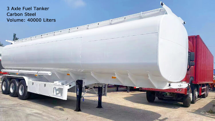 40000 Liters Gasoline Tanker - Semi Tanker Trailer for Sale in Panama