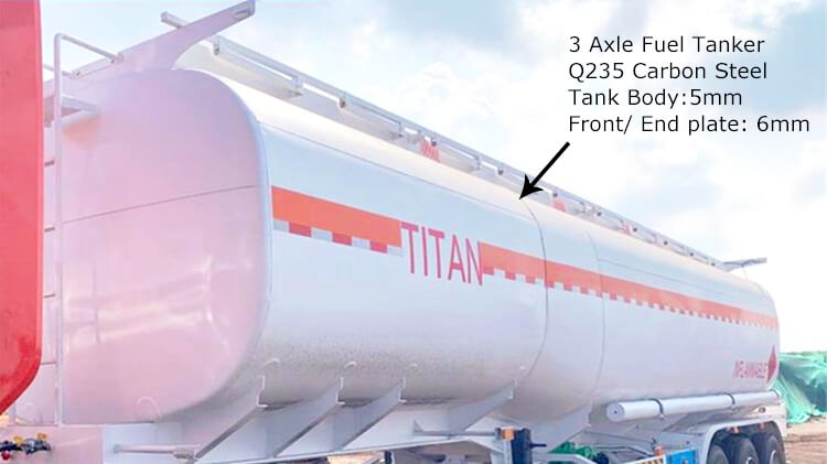 40000L Fuel Tanker Trailer for Sale in Panama