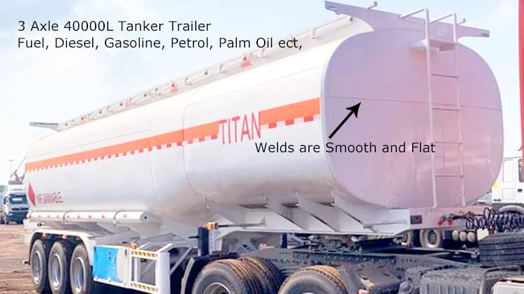 40000L Fuel Tanker Trailer for Sale in Panama