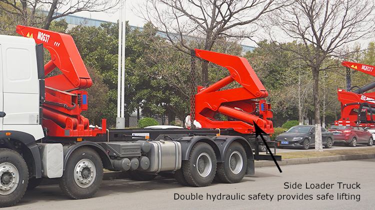 20ft Container Side Loader Truck for Sale in Panama