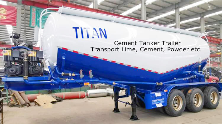 35 Cbm Bulk Cement Tanker | Cement Tank Trailer for Sale in Panama