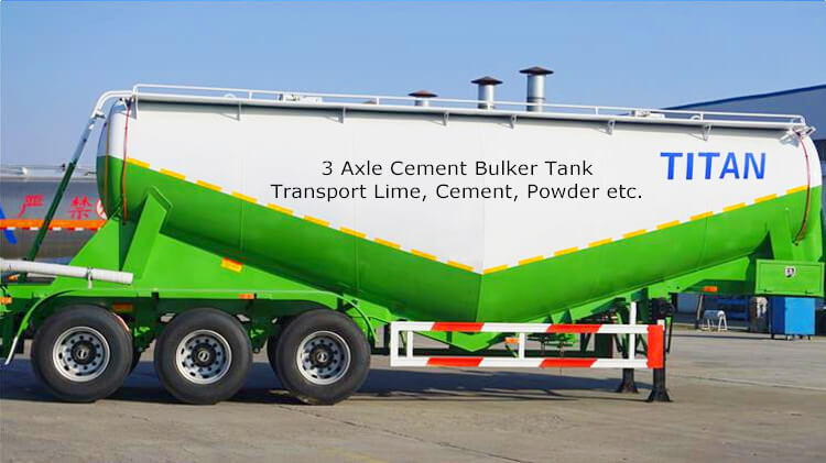 50ton Cement Bulker Truck Transporter for Sale in Panama