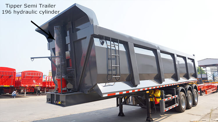 33cbm Dump Truck Trailer - Rear Dump Trailer for Sale in Panama