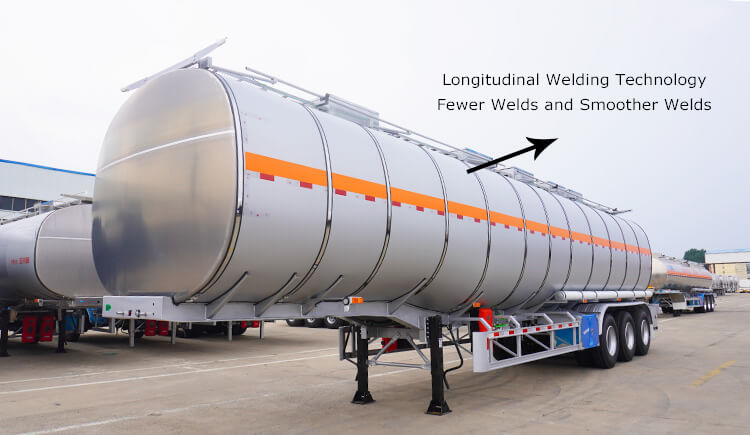 50000 Liters Diesel Tanker | Stainless Steel Tanker Trailer for Sale in Panama