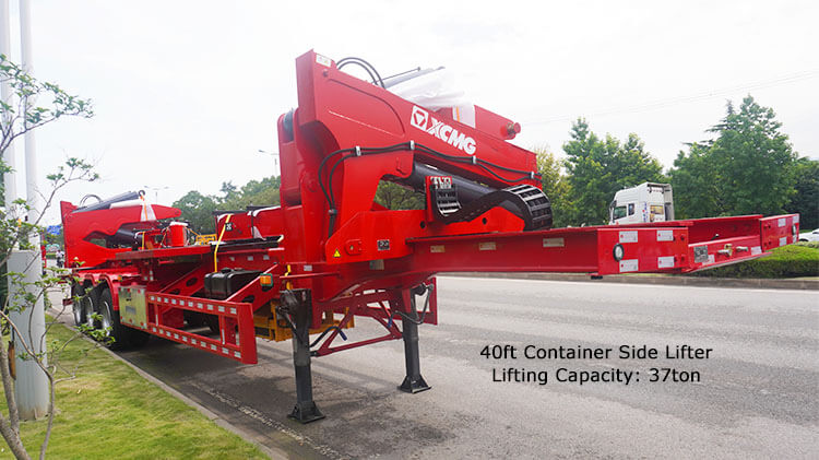 40 Ft Container Side Lifter Truck Trailer for Sale in Panama