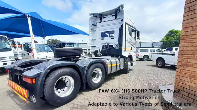 China Truck Faw Jh6 6x4 500hp Tractor Truck for Sale in Panama