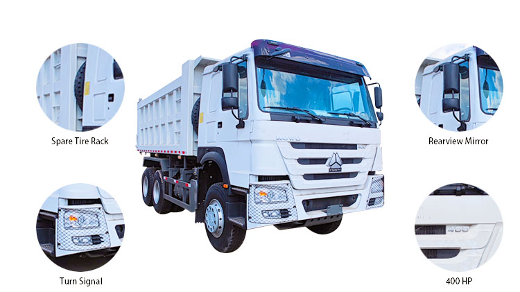 Sinotruk Howo 6x4 Dump Truck Price for Sale in Panama