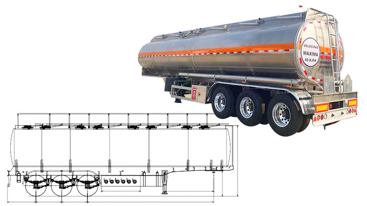 38000lts Aluminum Tanker | Fuel Tanker for Sale in Panama