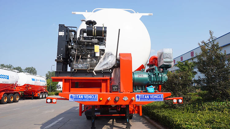 45 Cbm Cement Tanker Truck - Cement Bulker Carrier for Sale in Panama