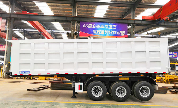 3 Axle Tractor Tipper Trailer - Tip Trailer for Sale Price in Panama