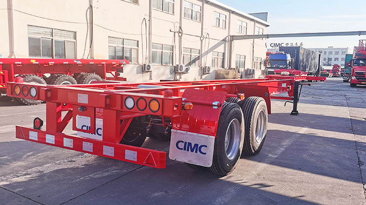 Cimc Container Chassis | 40 Foot Container Chassis for Sale in Panama
