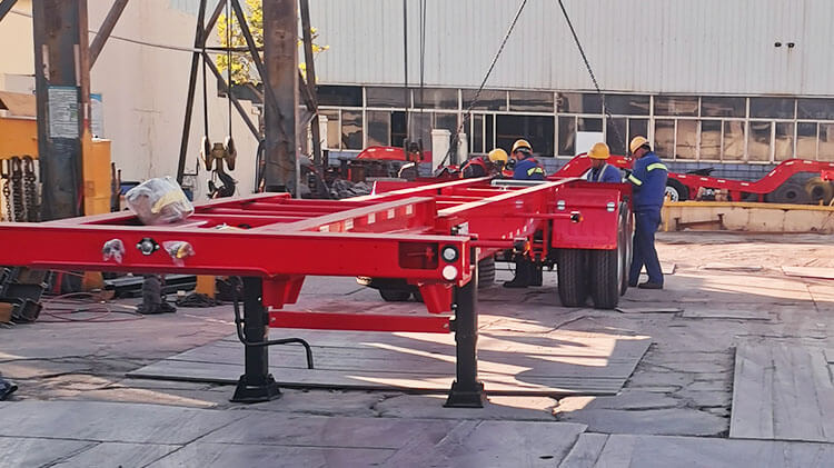 Cimc Container Chassis | 40 Foot Container Chassis for Sale in Panama
