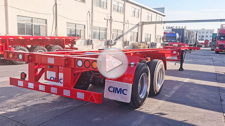 Cimc Container Chassis | 40 Foot Container Chassis for Sale in Panama