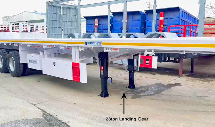 40 Foot Flatbed Trailer | Flatbed Semi Trailer for Sale in Panama
