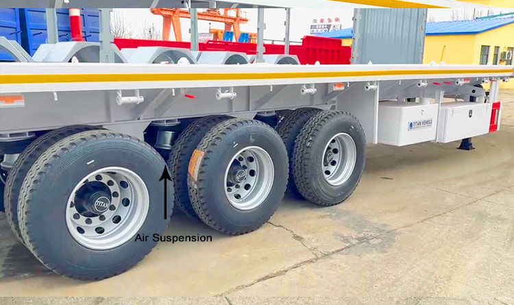 40 Foot Flatbed Trailer | Flatbed Semi Trailer for Sale in Panama