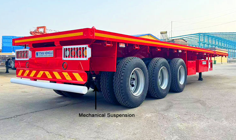 40 Feet Flatbed Trailer Truck | Flatbed Truck Trailer for Sale in Panama