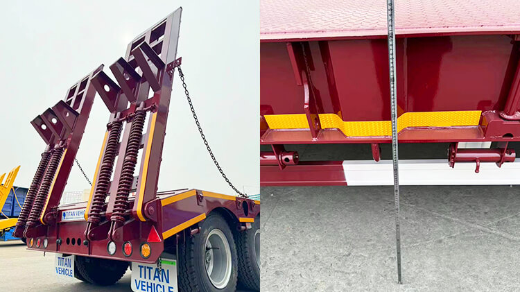 3 Axle 80 Ton Lowbed Truck for Sale in Panama