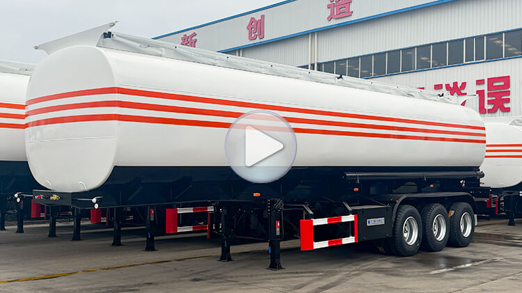 3 Axle 45000 liters Diesel Tanker Trailer for Sale in Panama