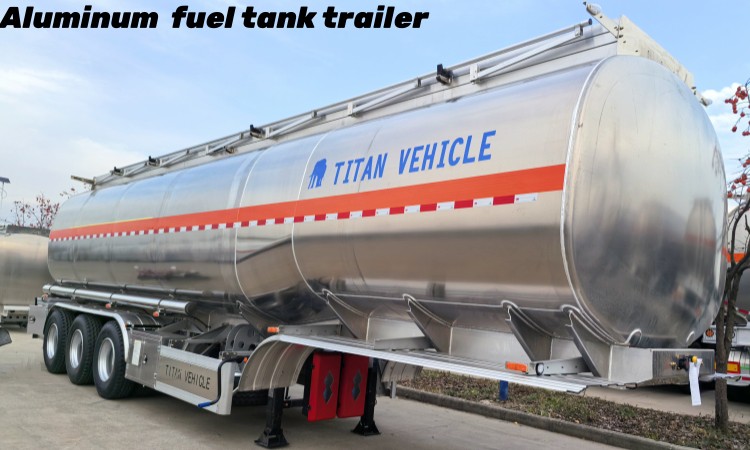 3 Axle Aluminum Fuel Tanker Trailer Price in Panama