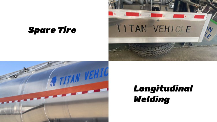 3 Axle Aluminum Fuel Tanker Trailer Price in Panama