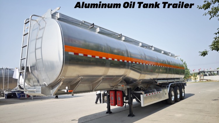 45 CBM Aluminum Tanker Trailer for Sale in Panama