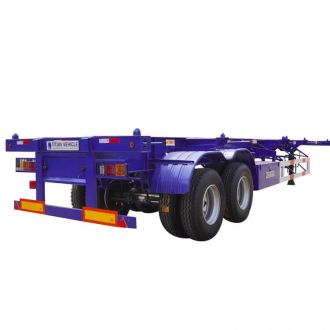 2 Axle 40 Ft Container Chassis Trailer