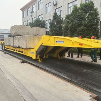 50 Tons Folding Neck Lowboy Trailer