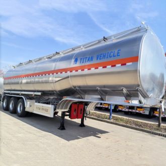 3 Axle Aluminum Fuel Tanker Trailer