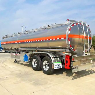 2 Axle Aluminum Tanker Trailer